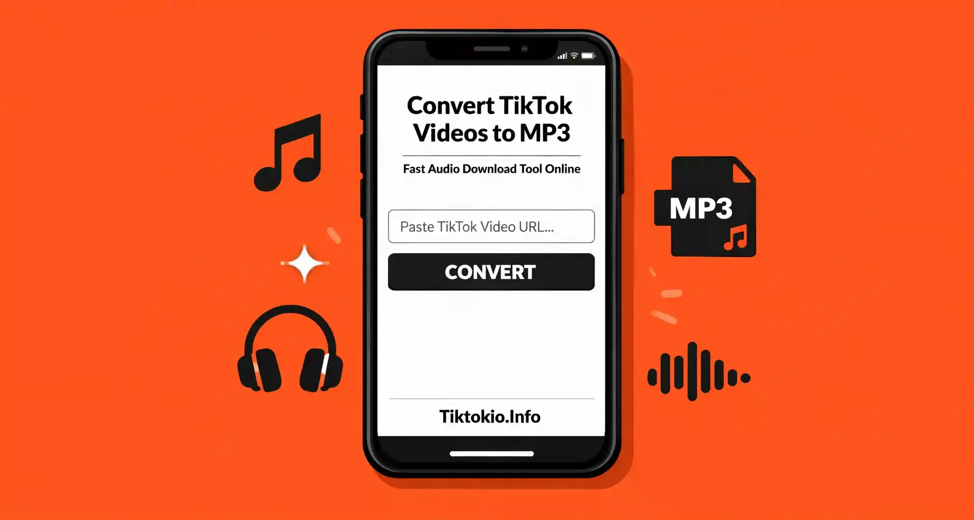 Convert TikTok Videos to MP3 - Fast Audio Download Tool Online