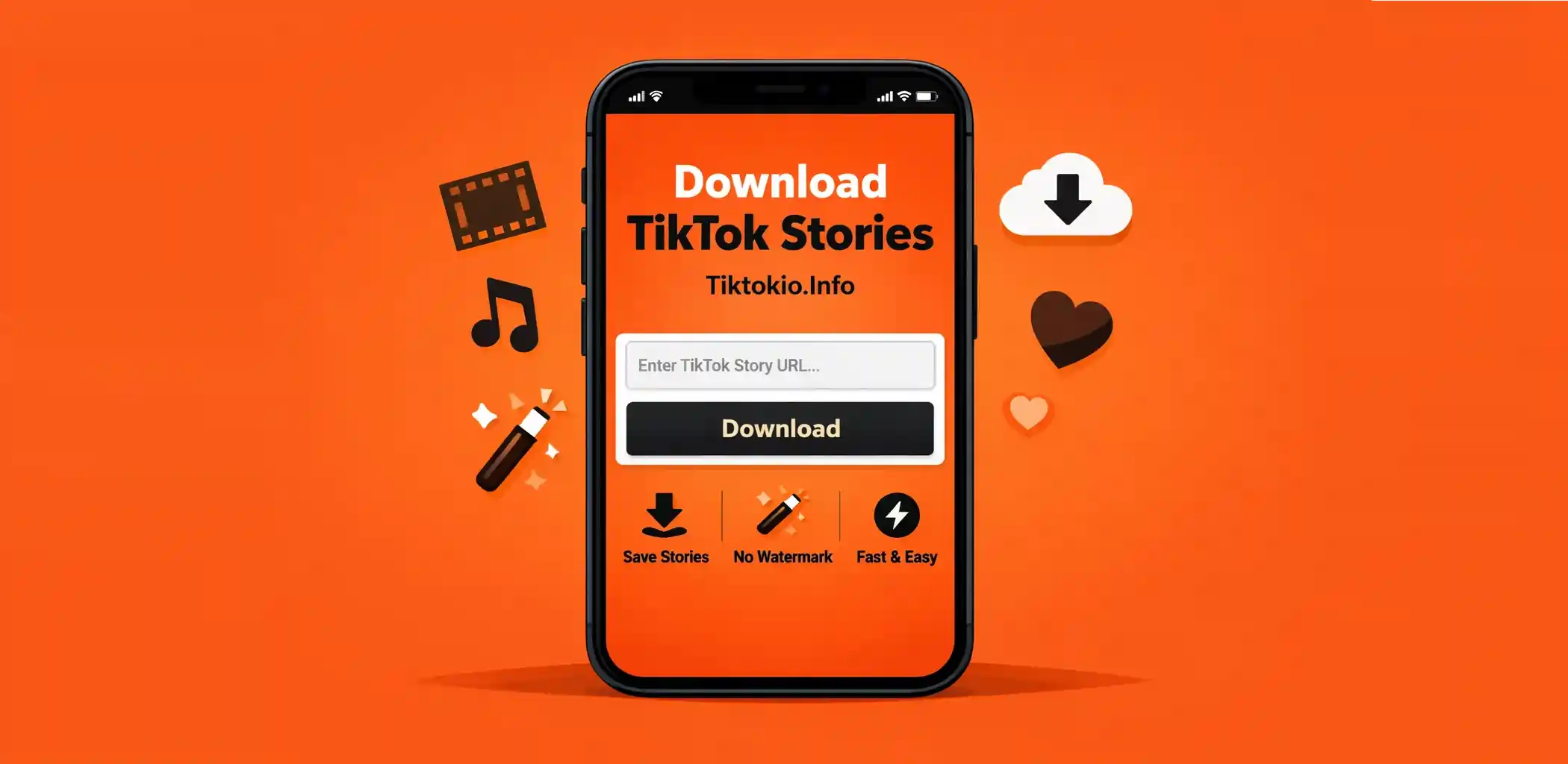 Download TikTok Stories - Save Stories Without Watermark Fast