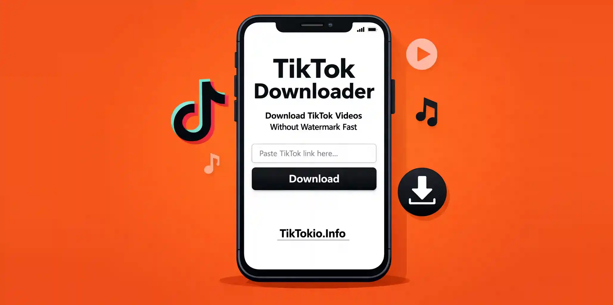 TikTok Downloader - Download TikTok Videos Without Watermark Fast
